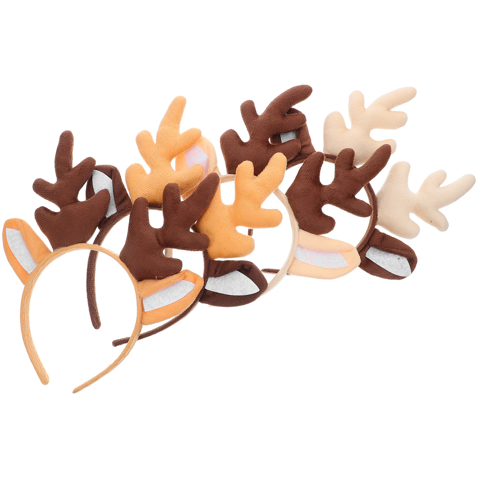 Reindeer Antlers Headband - 4 Buah Hiasan Kepala Bertema Rusa