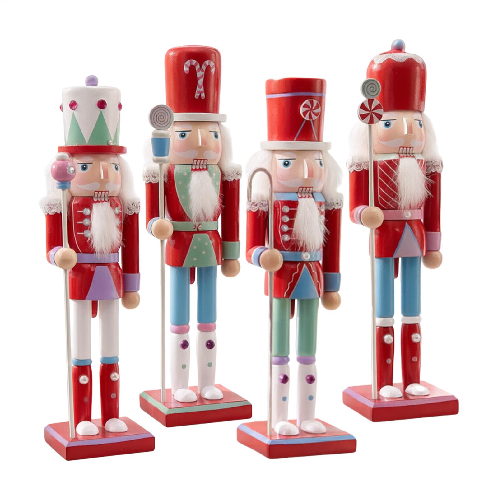 Nutcracker Figurine - Boneka Kayu Tentara Nutcracker Natal 30cm,