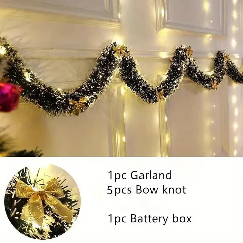 Led Fairy String Lights - Lampu LED 2M, Garland Natal Berkilau