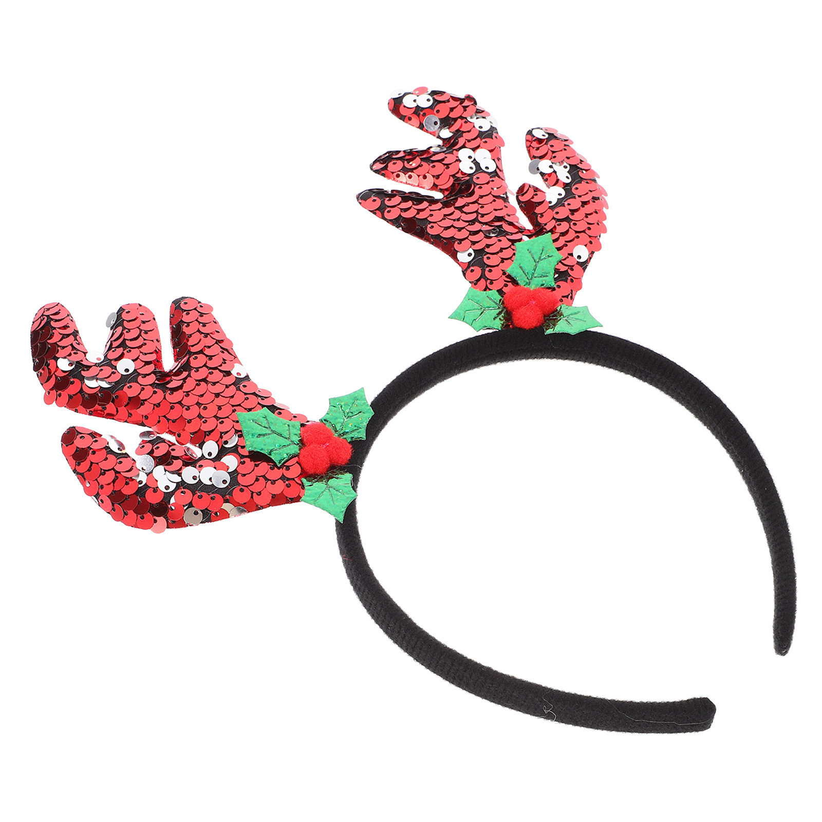 Bando Rambut Rusa Natal yang L - Reindeer Antlers Headband ulasan dan harga