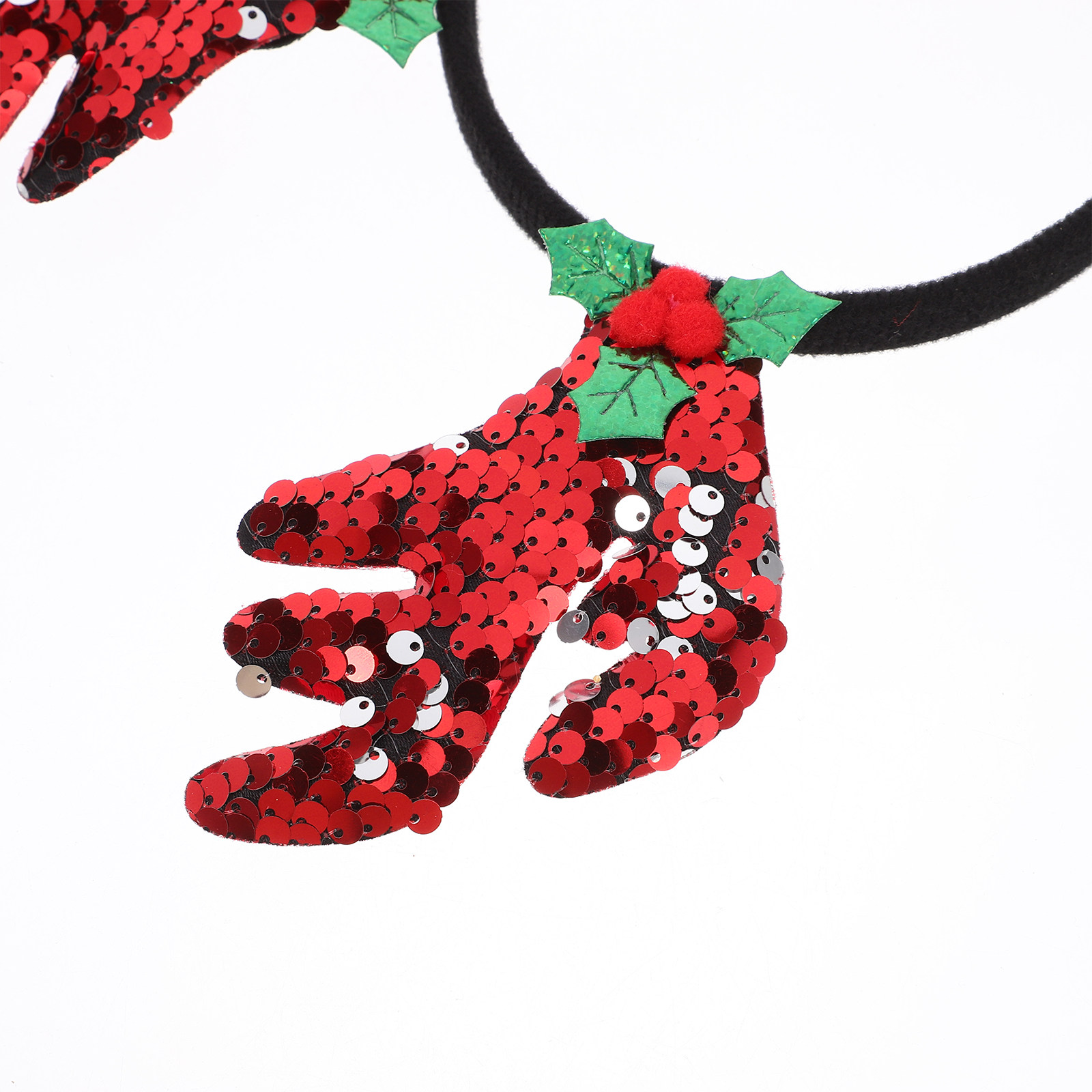 Bando Rambut Rusa Natal yang L - Reindeer Antlers Headband ulasan dan harga