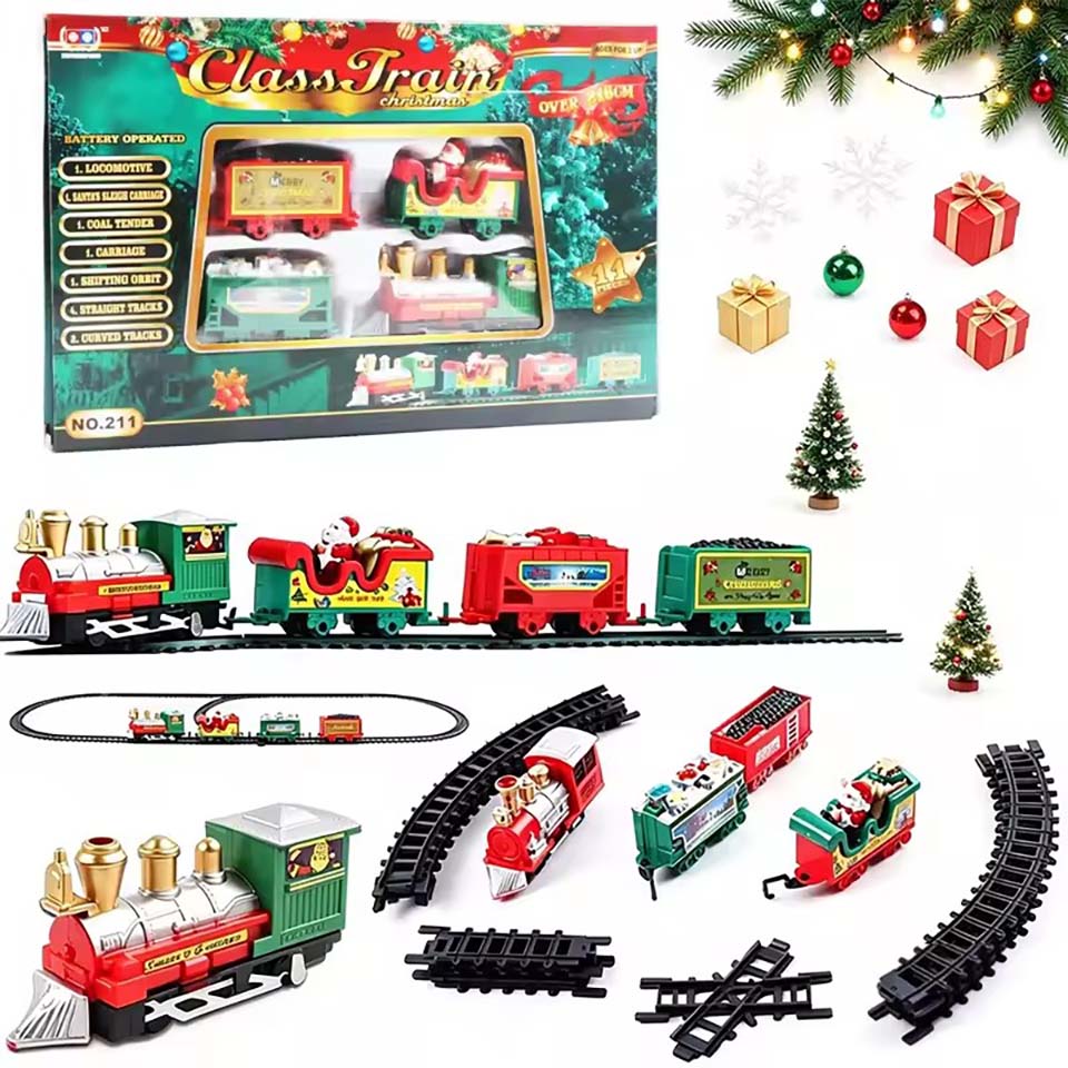 Set Kereta Api Listrik Natal y - Christmas Tree Artificial ulasan dan harga