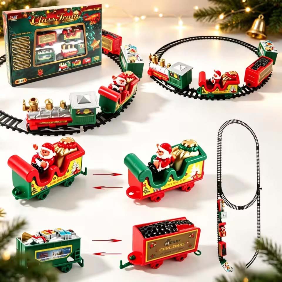 Set Kereta Api Listrik Natal y - Christmas Tree Artificial ulasan dan harga